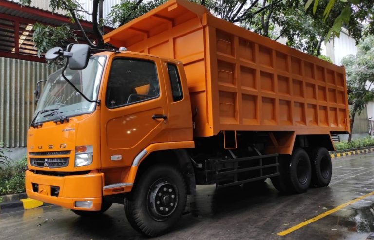 sewa dump truck fuso index 24